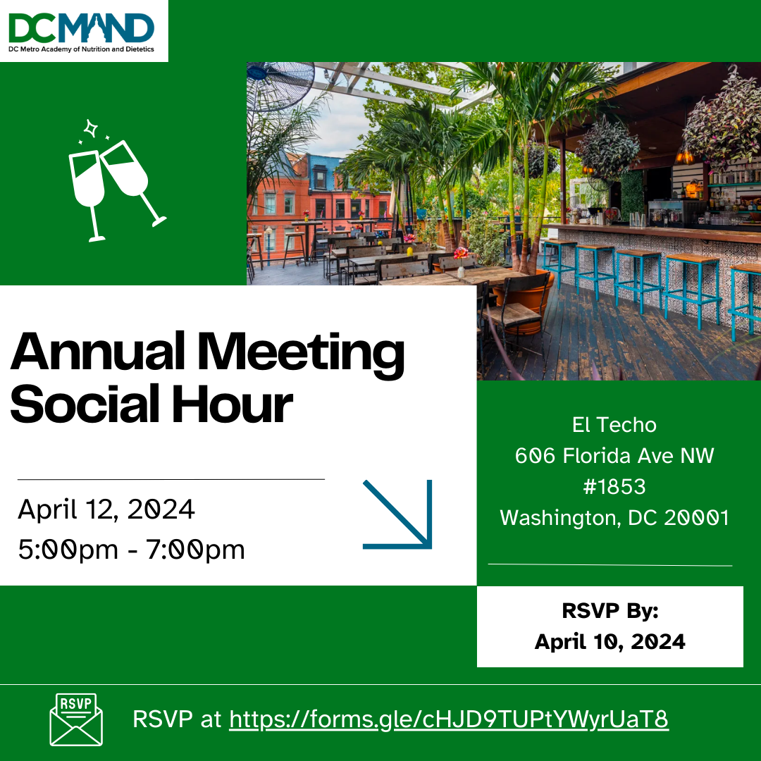 Annual Meeting Social Hour - DCMAND Member Events Chair (1)