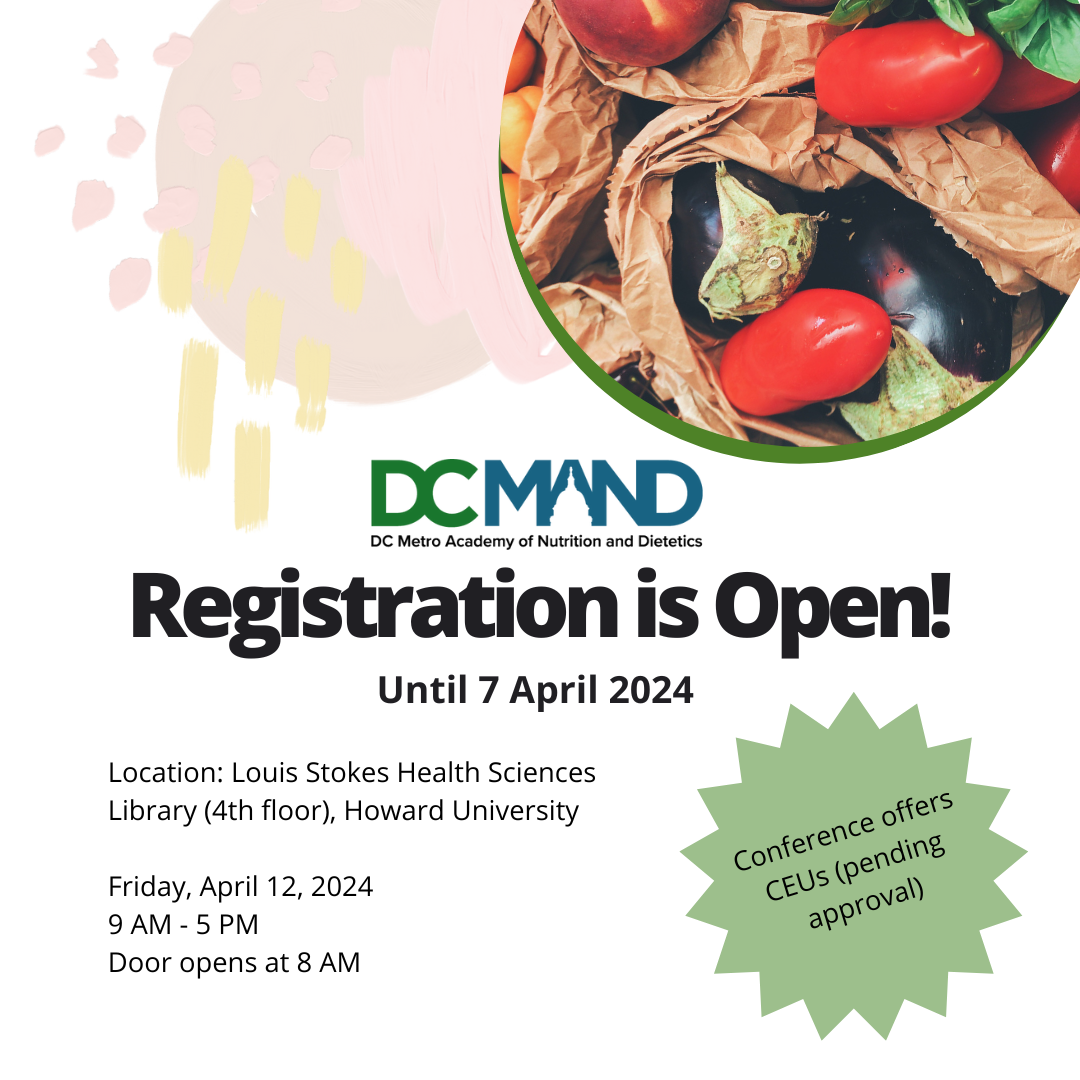 DCMAND Conference Registration