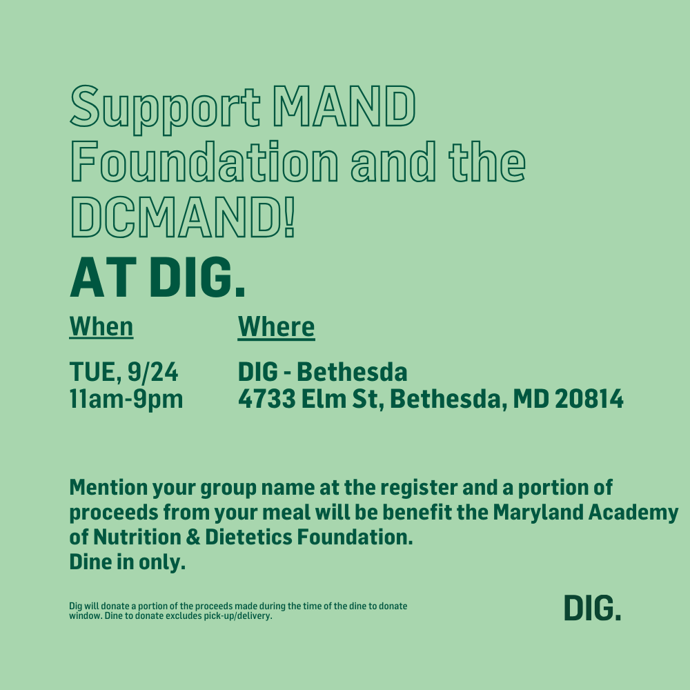 Dig Mand DCMAND/MAND Joint Networking & Fundraising Event | DCMAND